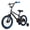 Black, variant on Hykolity Kids Bike Boy Girl Bicycle 16 inch for Children Age 4-6 Height 38-48" Child Sport Bike BMX Handbar includes Training Wheel White