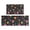 Pioneer Flower Floral, variant on Pioneer Flower Floral Print Pattern Kitchen Rugs Sets Of 2, Anti Fatigue Non Slip Washable Floor Mats for Kitchen Sink Laundry, 17X30 Inch 17X47 Inch