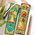 thumbnail image 2 of Marcador Pintura DIY Con Diamantes 2 Uds. Artesanía Forma Especial Navidad Bonita Y Delicada, 2 of 8