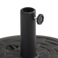 thumbnail image 3 of Sunjoy Umbrella Base Universal Black Water and Sand Inject Weave Texture Patio Umbrella Base, 3 of 5