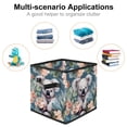 thumbnail image 2 of Koala Foldable Toy Box Storage Cubes Storage Basket with Handle, 10.8"x10.5"x10.6", Large Capacity, 2 of 6