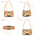 thumbnail image 7 of FORMRS Womens Shoulder Bag with Chain Strap Clutch Purse Cute Tote Handbag, Colorful Black Cat, 7 of 7