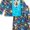 bleu, variante sur Komar Kids Pyjama pour Garçons à Manches Longues en Molleton Ensemble de Nuit