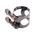 thumbnail image 4 of Mouthpiece Ligature Fastener, Saxophone Ligature Secure Reed Durable  For Music Lover For Sax Treble Antique Copper, 4 of 8