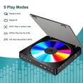 thumbnail image 3 of Portable CD Player Double Headphone Version Contact Button Reproductor CD Walkman Rechargeable Shoc, 3 of 5