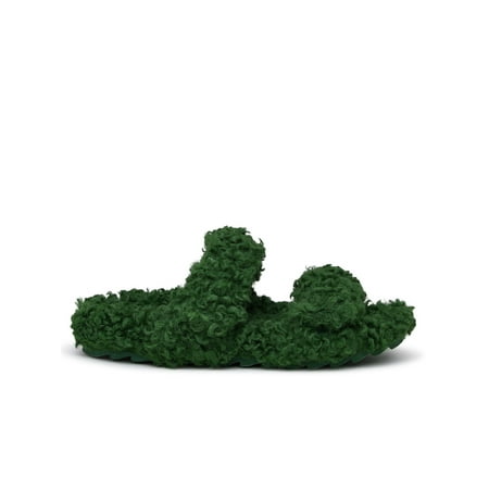 

GIA BORGHINI Ciabatta Gia 10 In Shearling Verde