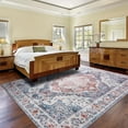 thumbnail image 3 of Ultrug Vintage Rugs Soft Accent Area Rug for Bedroom Living Room Home Decor Carpet,8'x10',Blue, 3 of 7