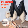 Pet Grooming Hammock Dog Nail Trimming Small and Medium Cat and Dog