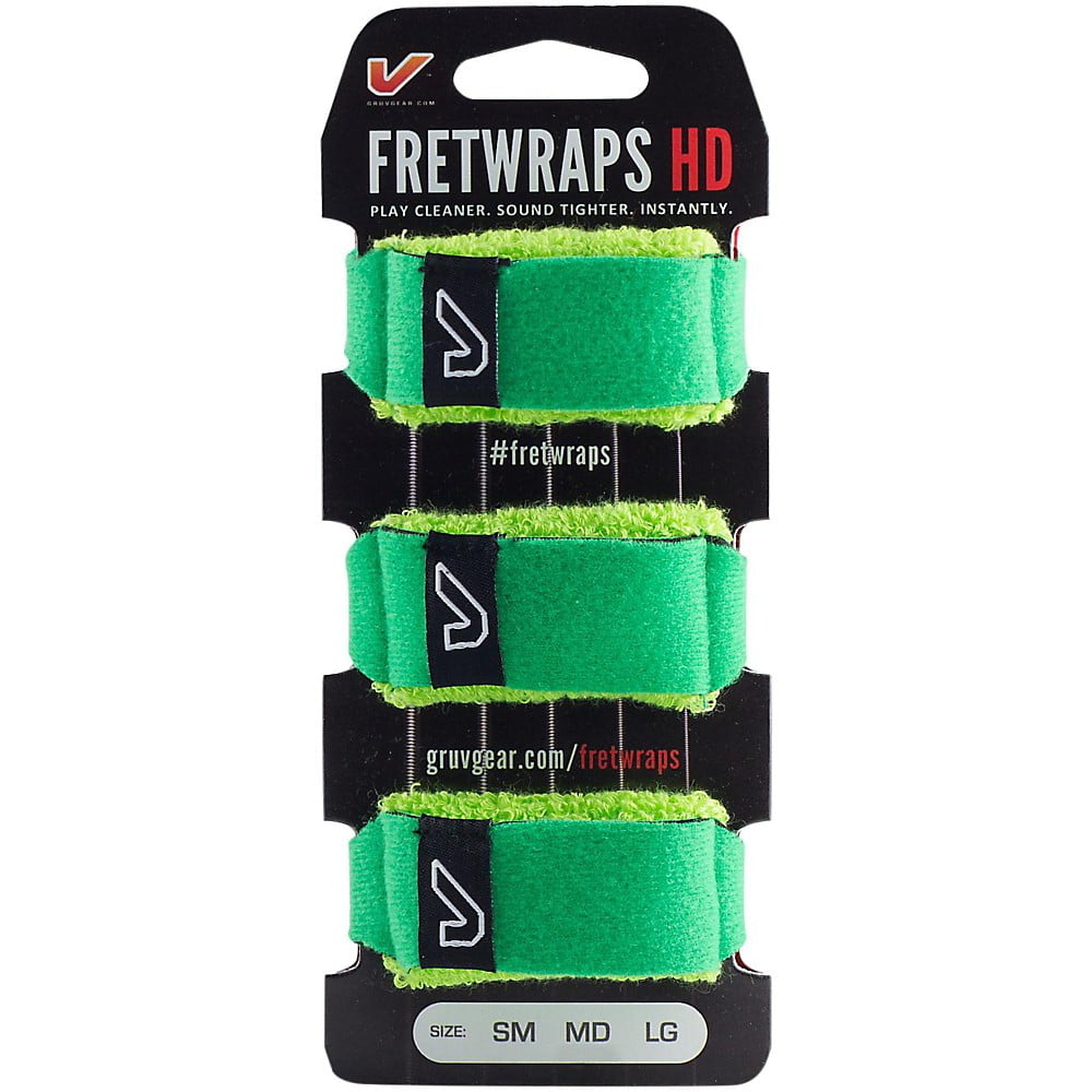 Gruv Gear FretWraps HD Guitar String Dampeners 3Pack Leaf Walmart