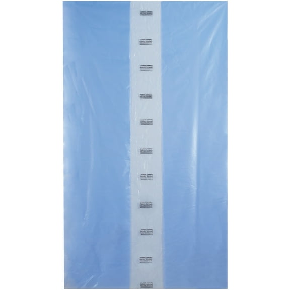 Box Partners VCI Gusseted Poly Bag 4 Mil 50" x 48" x 80" Blue 20/Case VCIPB5048G