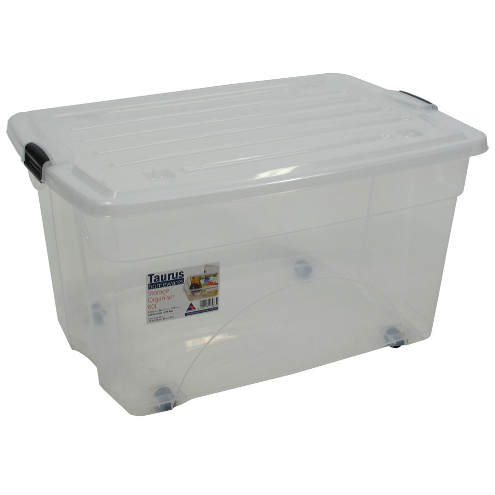 16 Gallon Rolling Bin Storage Organizer