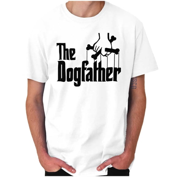 Funny Family The Dog Father Joke Men's Graphic T Shirt Tees Brisco Brands S