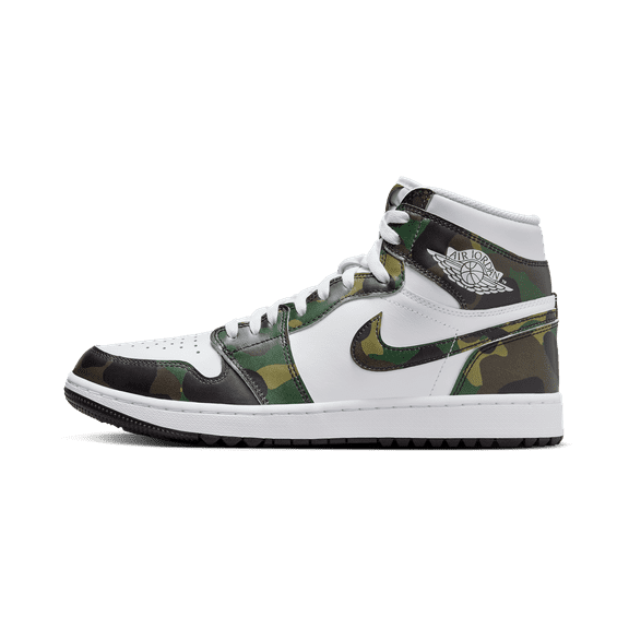 Jordan MENS Jordan 1 High Golf "Camo" DQ0660 300 from Stadium Goods