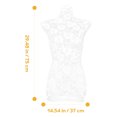 thumbnail image 2 of MasteelfCA Couverture de Mannequin en Dentelle Couverture de Mannequin Décoration de Forme, 2 of 8