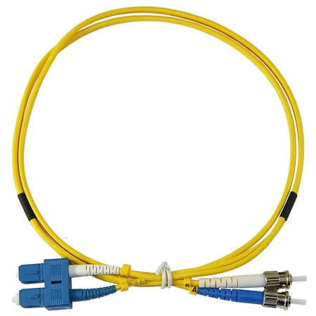 Duplex Single Mode Patch - 1m ST-SC Duplex 8.3/125um single mode patch cord, UPC polish