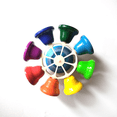 thumbnail image 4 of Desk Bells Metal Hand Bells Kids Toddler 8-Tone Knocking Bell Educational Percussion Musical Instrument Toys Musical Learning Picture 1, 4 of 5