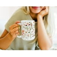 thumbnail image 2 of Pressed Flowers Mug, Boho Wildflowers Cottagecore Coffee Mug, Vintage Botanical Tea Cup, Pastel Floral Nature Mug, Flower Garden Lover Gift, 2 of 6