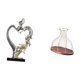 thumbnail image 5 of Estatua de pareja,Figura de pareja besándose,regalo de boda moderno,Estatua de pareja besándose en el aniversario de San Valentín,Portacorchos de vino,Soporte de metal para corcho de, 5 of 8