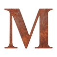 thumbnail image 3 of Rustic Metal Wall Art Letters M & B, 12 Inch Farmhouse Wall Decor for Living Room, Vintage Industrial Home Decoration Set for Fireplace Mantel, 3 of 7