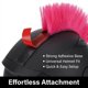 thumbnail image 1 of Peluca con forma de casco, accesorio práctico, ligero y unisex para fiestas. Pieza de cabello estilo única para cosplay y salidas informales. Rojo rosa, 1 of 8