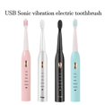 thumbnail image 2 of Cepillo de dientes eléctrico ultrasónico para adultos, recargable, lavable, electrónico, blanqueador de dientes, temporizador, 2 of 4