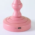 thumbnail image 4 of Small Table Reading Light Vintage Accent Flower Shaped Rechargeable LED Bed Lamp 500 mA Small Rechargeable Reading Light Vintage Accent Flower Shaped LED Bed Lamp for Room Home Table  Yel, 4 of 4