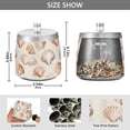 thumbnail image 2 of Yayeee Ashtray with Lid for Cigarette Smokeless Stainless Steel Home Ash Holder, Purple Seashell, 2 of 7