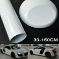 thumbnail image 4 of MYG 30*150CM Car Gloss White Vinyl Film Wrap Sticker Decal Air Bubble Free, 4 of 9
