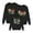 C-Noir, variante sur AWZXDE Christmas Pajamas Pyjamas pour Maman de Famille Chandails à Imprimés de Noël Amusants pour la Famille Chandail à Manches Longues de Noël Mignon pour Enfants Maman Papa Tenue Assortie pour Fête de Festival Tout-Petit, 3-4 Ans