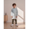 thumbnail image 3 of BemeyourBBs Toddler Baby Girls Boys Terry Swim Cover Up Swimwear Kids Swimsuit Coverup Zip-Up Beach Bathing Suit Hoodie Robe Long Sleeve Hooded Coverups Beachwear, 3 of 9