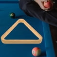 thumbnail image 5 of KAKOWELY cue balls for pool table Wood Billiard Ball Rack Set Pool Table Accessories Billiards Triangle Ball Rack Billiard Ball Storage Box Billiard Ball Rack Set, 5 of 5