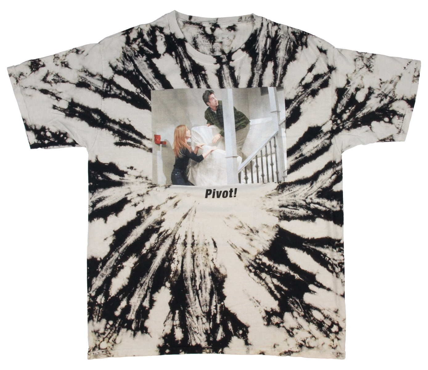 Friends Sitcom Mens' Pivot Meme Tie Dye 