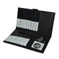 thumbnail image 5 of Leatherboss RFID Blocking Premium Genuine Leather Bifold Credit Card Holder with Snap Closure, 5 of 6