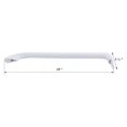 thumbnail image 7 of Upgraded Appliance WR12X20141 Freezer Side Door Handle Compatible with neral Electric () Refrirator White, 7 of 7