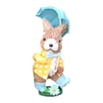 thumbnail image 1 of Figura de conejo de Pascua, estatua de conejo, bonita estatua de dibujos animados para jardín, regalo de Pascua para dormitorio, estante para césped, Conejo macho, 1 of 9