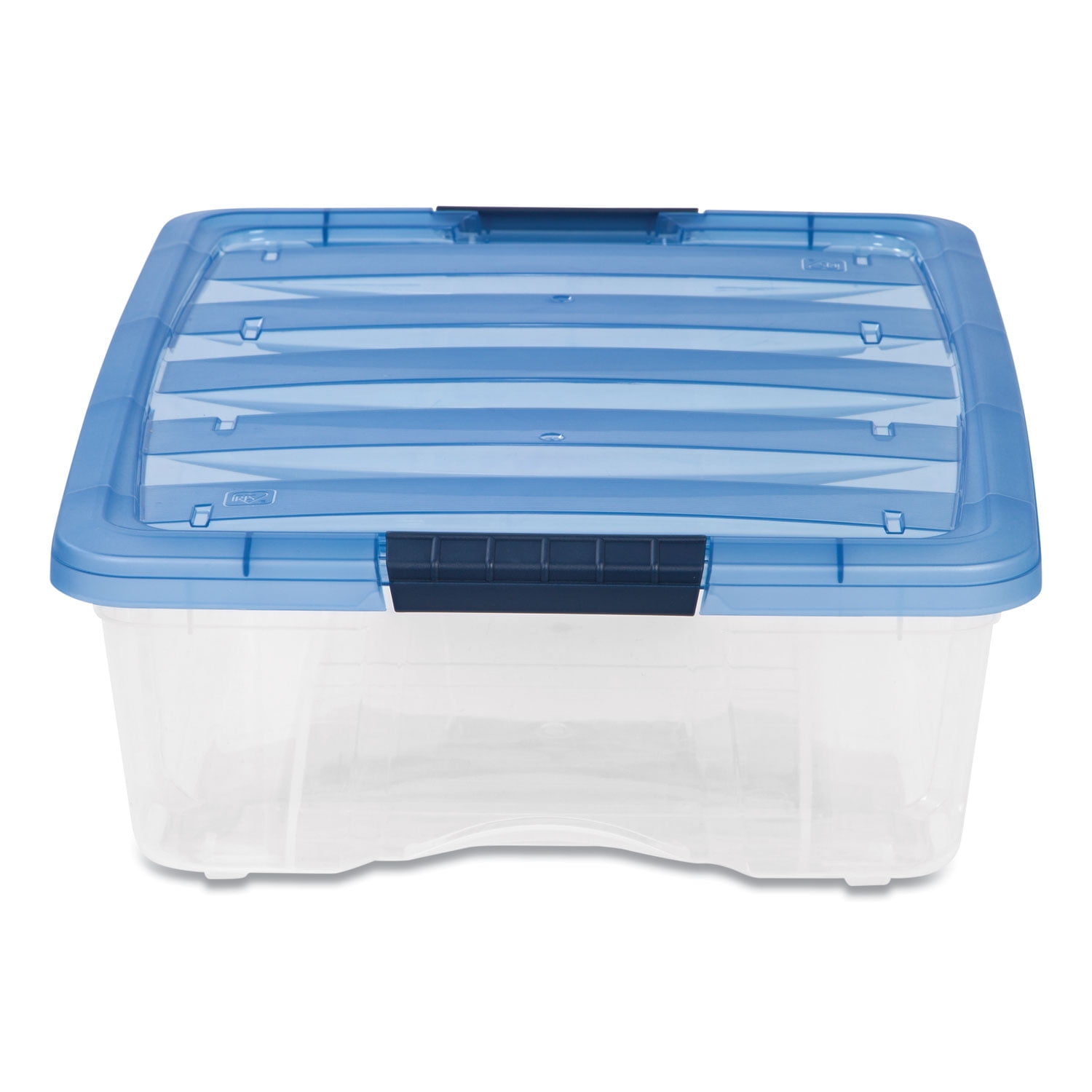 OFFKITSLY Food Storage Containers with Lids, Plastic Cookie Storage  Containers Airtight, 4-Layer Stackable Food Containers Dumpling Storage  Box, Blue