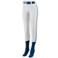 thumbnail image 2 of Augusta Sportswear 2XL Womens LOW RISE COLLEGIATE PANT White/Navy/White 1248, 2 of 2