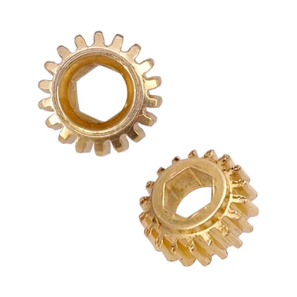 Naiovety 6 uds clavija de afinación componentes de guitarras perilla de cabeza de máquina de hierro 1/18 sintonizador hexagonal clavijas Artesanía