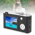 thumbnail image 1 of Camara Digital CCD, Camara 4K Vlogging Con Zoom Digital 16x, Cámaga de Vídeo Digital de Apuntar y Disparar, Cámara Pequeña Compacta de 2,4 Pulgadas para Niñas y Niños,, 1 of 7
