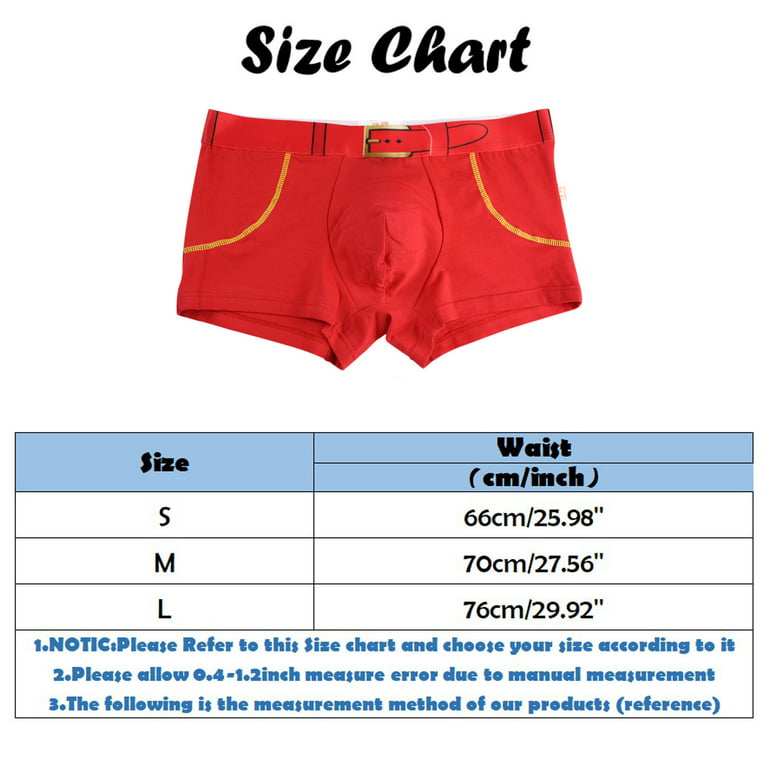 LEEy-world Men's Underwear Mens Boxer Briefs With Pouch, Moisture Wicking  Performance Underwear for Men Red,S 