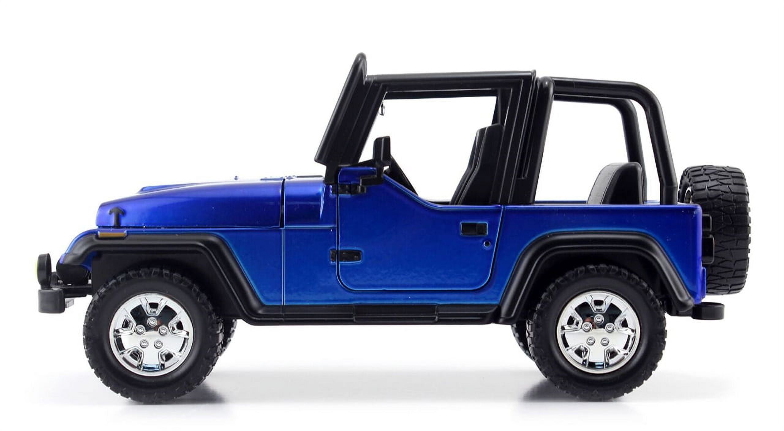 Just Truck Series: 1992 Jeep Wrangler (Red) 1/24 Scale