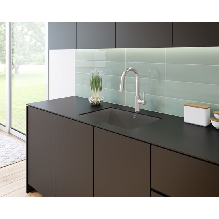 Symmons S-3510-PD-1.5 Single Hole Kitchen Faucet In Polished Chrome - Brass Construction