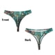 thumbnail image 3 of Balery Baroque Floral Still Life Tangas de Algodón para Mujer con Estampado – Ropa Interior Sexy, Transpirable, G-string-XX-Large, 3 of 6