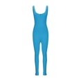 thumbnail image 4 of Kiplyki Fall Ladies Pants Tight Waistband Sleeveless Neck Long Jumpsuit, 4 of 6