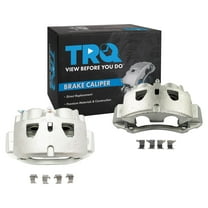 TRQ Front Brake Caliper Set Compatible with 2011-2018 Chevrolet Silverado 2500 HD Silverado 3500 HD 2016-2018 Suburban 3500 HD GMC Sierra 2500 HD Sierra 3500 HD