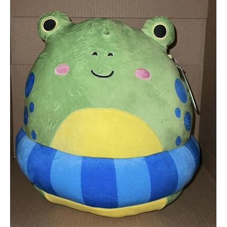 Squishmallow Wendy Frog 14” SUMMER SQUAD PLUSH SWIM RING