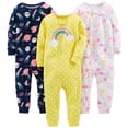 thumbnail image 1 of Pijama de algodón sin pies para bebés, paquete de 3 unidades, ajuste ceñido, 12 meses, 1 of 1