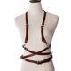 thumbnail image 2 of Moda Mujer Artificial Cuero Arnés de Cinturón Cuerpo Adjustable Body Suspenders Ligero de Color Negro/ color marrón Yuyangstore Cinturón, 2 of 8