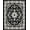 Black, Pattern 3, variant on ODIKA 4'x6' Machine Washable Non-Slip Area Rug, Luxurious Baroque Jacquard Embellishment With Court Designs High Traffic Rug, Black, 545625