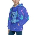 thumbnail image 4 of Kids Blue'S Clues Hooded Sweatshirt 3D Pullover Hoodie for Girls Boys with Pocket, 4 of 8